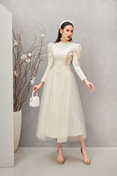 Clara Puffy Sleeves Dress