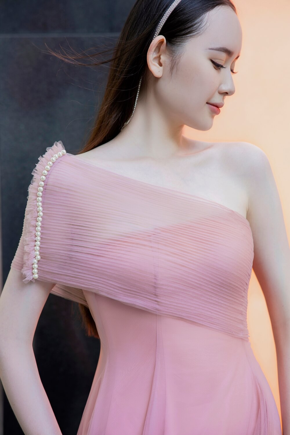 Turkel One Shoulder Dress